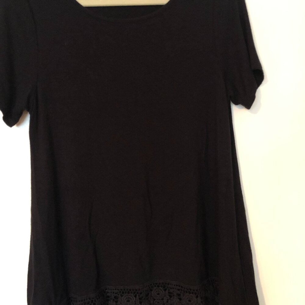 Womens Knit Tunic Blouse